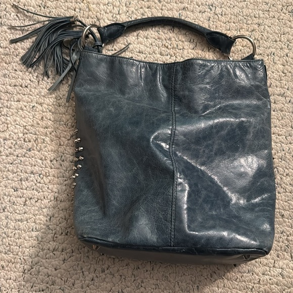 Cynthia Rowley Studded Leather Hobo - Picture 2 of 12